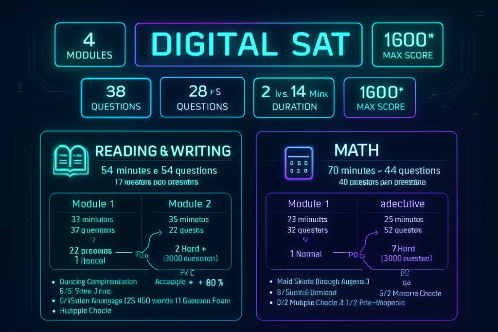 Digital SAT Format