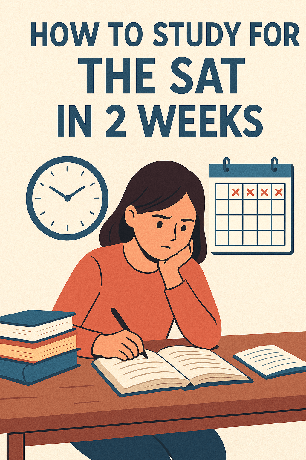 how to study for the sat in 2 weeks