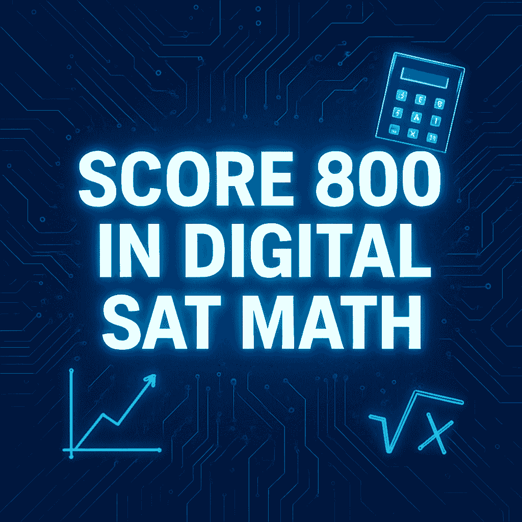 How to Get Digital SAT Math 800