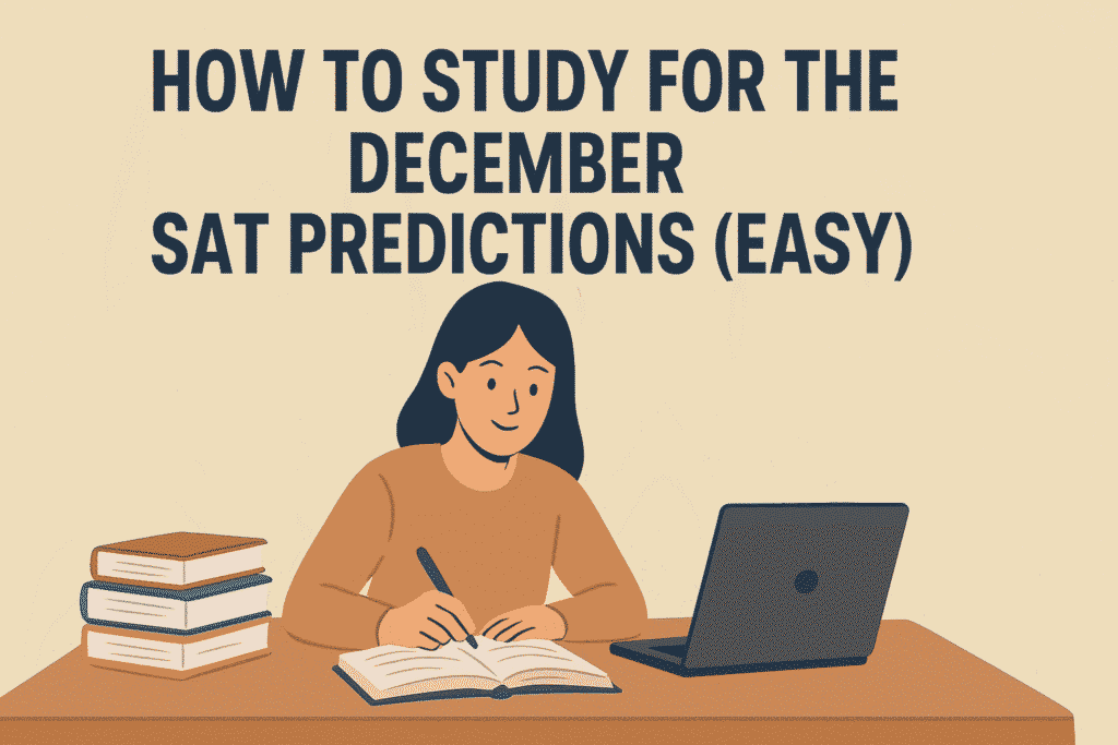 December SAT Predictions