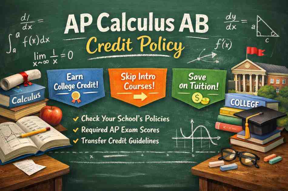 AP Calculus AB Credit Policy